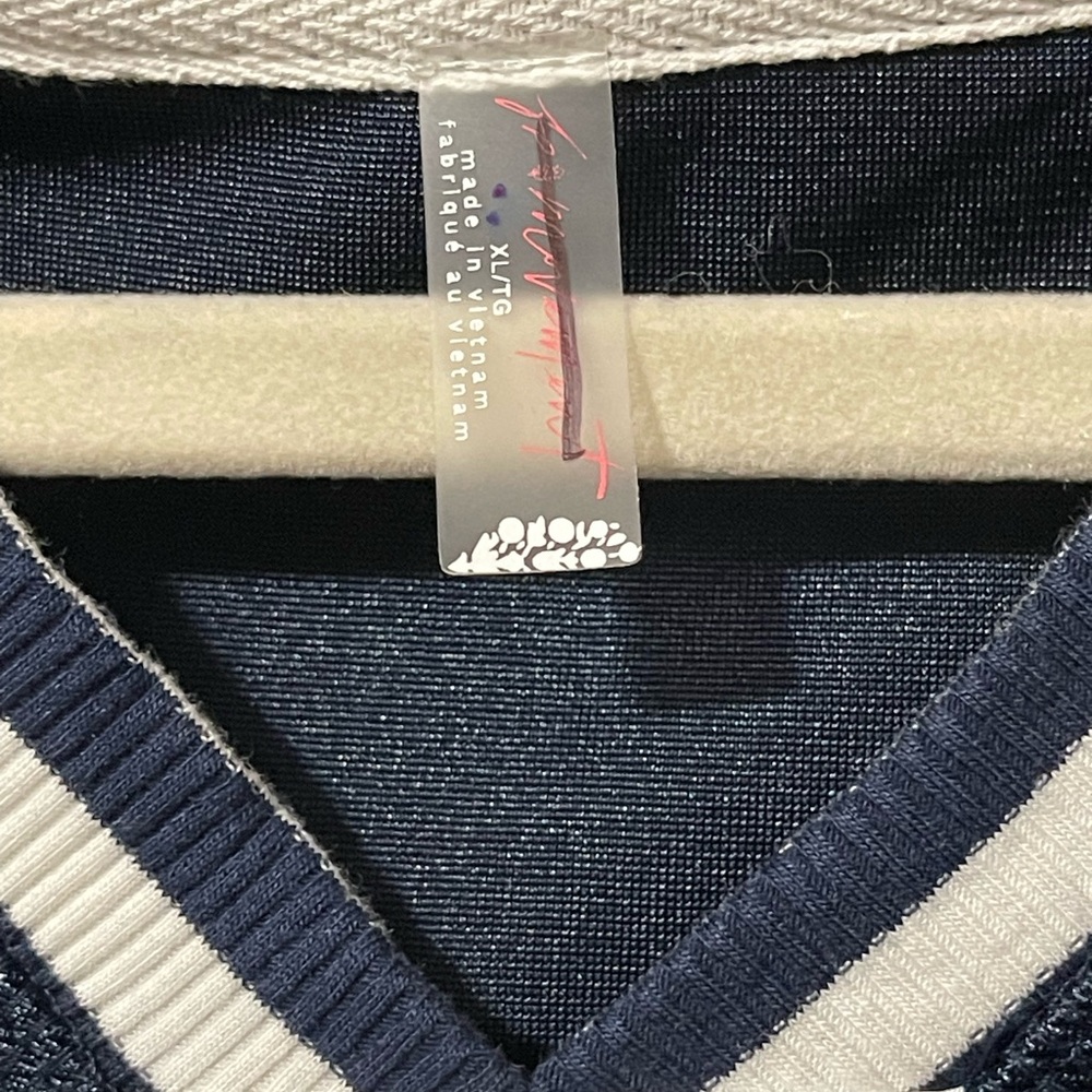 NWOT- FP Movement Navy Blue Jersey Top - Picture 5 of 8